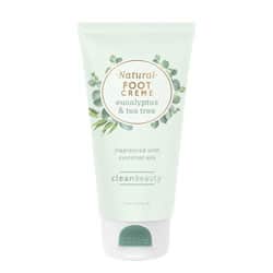 CLEAN BEAUTY | Natural Foot Creme Eucalyptus/TeaTree