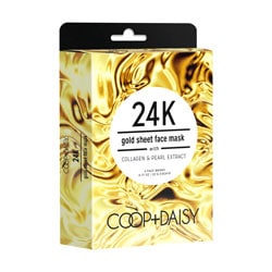 COOP+DAISY | 24K - Gold Sheet Face Mask