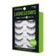 COSMANIA | Lashes | Glam Wispies Black- 5 pack