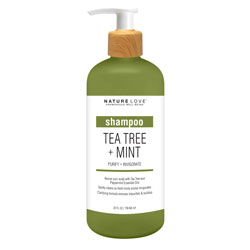 NATURE LOVE | Tea Tree + Mint - Shampoo, 25oz