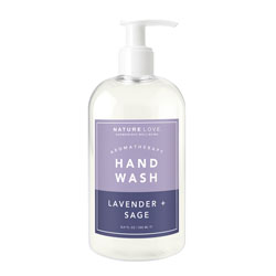 NATURE LOVE | Hand Wash - Lavender+Sage 16.9oz