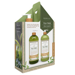 NATURE LOVE | Tea Tree - Shampoo/Conditioner, Duo, 32oz