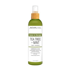 NATURE LOVE | Tea Tree + Mint - Leave In Spray, 8 oz