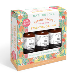 NATURE LOVE | Essential Oil Blend Trio - CITRUS GROVE