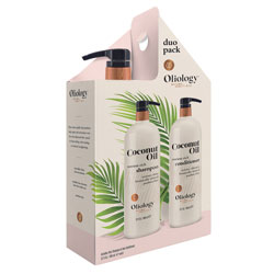 OLIOLOGY | Coconut Oil Shampoo & Conditioner Duo, 32 oz