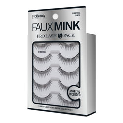 PRO BEAUTY ESSENTIALS | Faux Mink Lashes Black / SoNatural - 5 Pack