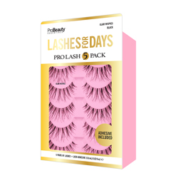 PRO BEAUTY ESSENTIALS | Lashes, Glam Wispies Pro Lash - 5 Pack