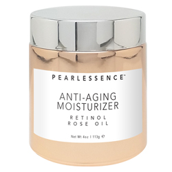 PEARLESSENCE | Anti-Aging Moisturizer, Retinol + Rose Oil - 4oz