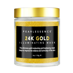 PEARLESSENCE | 24K Gold Mask - Illuminating, 4oz.