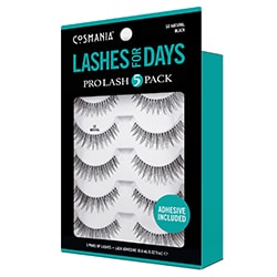 COSMANIA | Lashes | So Natural Black- 5 pack